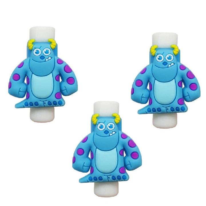 محافظ کابل طرح Monster بسته 3 عددی